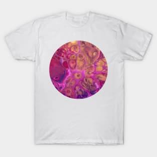 Pink Passion / Acrylic Pouring T-Shirt